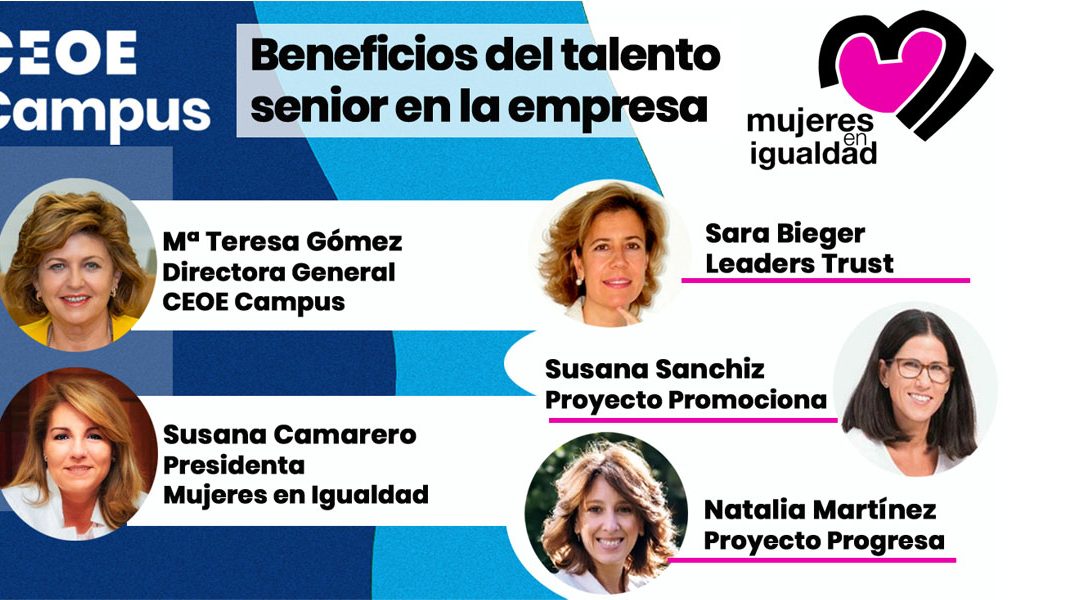 Sara Bieger participa en el webinar “Beneficios del Talento Senior en la empresa”