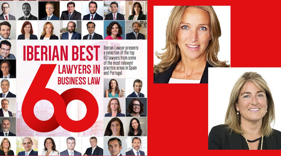 Isabel Rodríguez y Nieves Briz, en el Top 60 de Abogados del Business Law